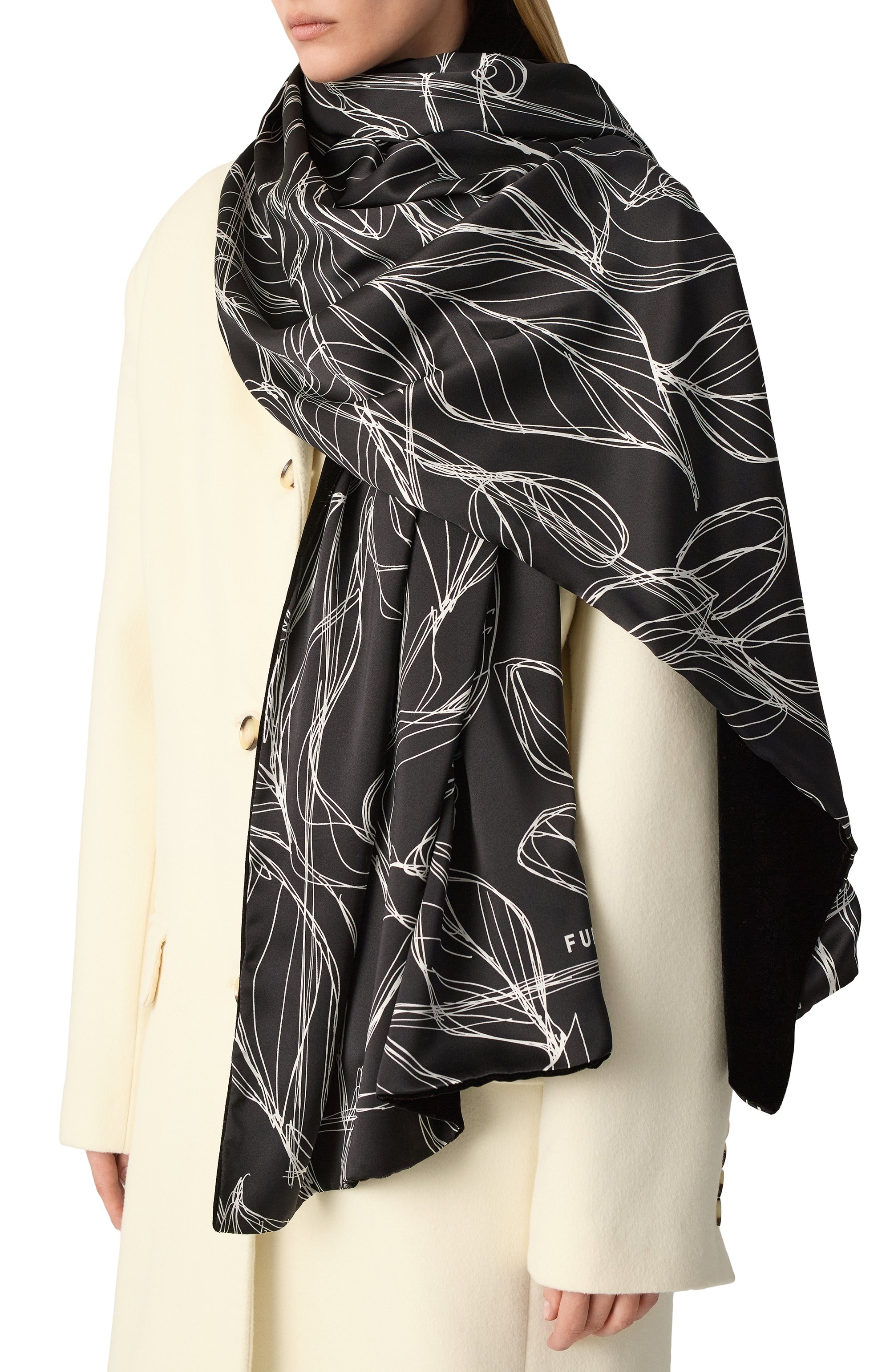 Шарф из вискозы и шелка FURLA, арт. WT00082/BX3595, фото 2