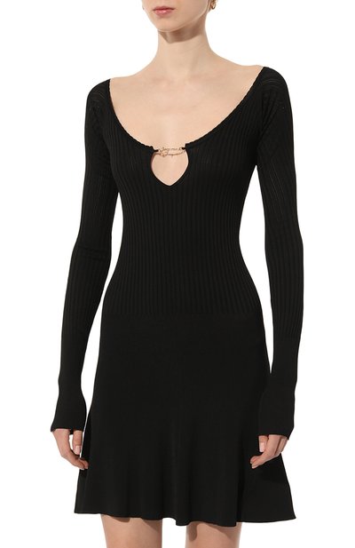 Платье из вискозы JACQUEMUS, арт. 24E241KN3562358, фото 3