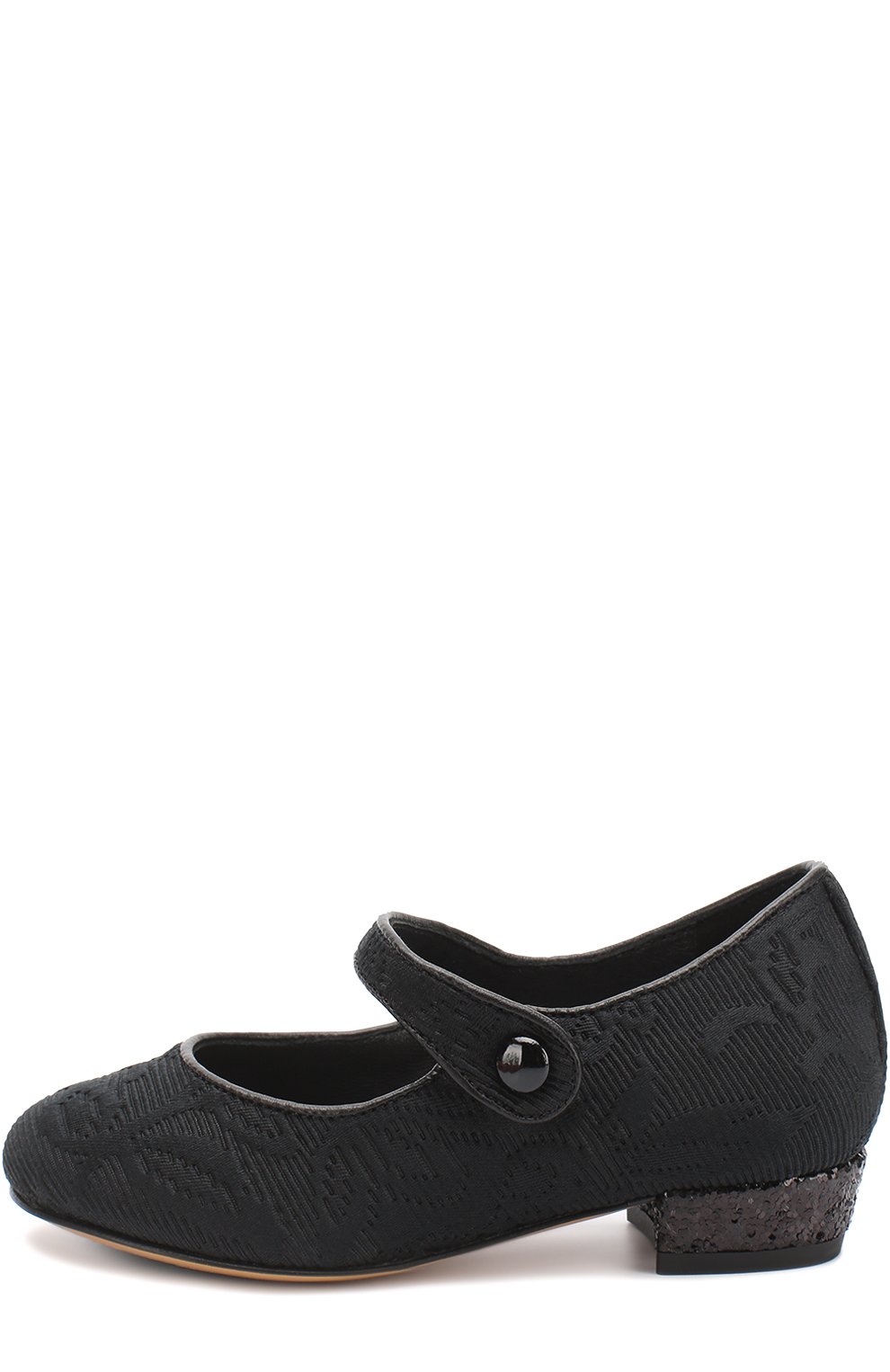 Парчовые туфли с ремешком DOLCE & GABBANA, арт. 0132/D10559/AS078/19-28, фото 2