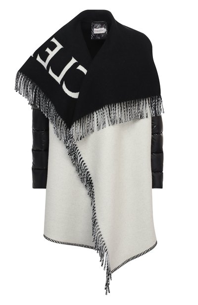 Шерстяное пончо MONCLER, арт. F2-093-3G507-00-A0145, фото 1
