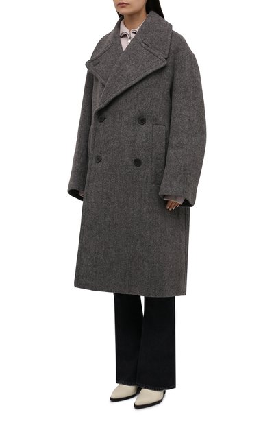 Шерстяное пальто DRIES VAN NOTEN, арт. 212-010219-3322, фото 3