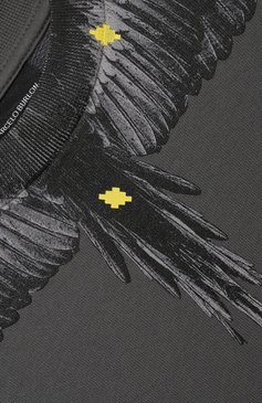 Детский хлопковый свитшот MARCELO BURLON KIDS OF MILAN темно-серого цвета, арт. 21E/B/MB/2011/0020/2-6Y | Фото 3 (Мальчики Кросс-КТ: Толстовка-одежда, Свитшот-одежда; Материал внешний: Хлопок; Рукава: Длинные; Региональные ограничения белый список (Axapta Mercury): RU; Драгоценные камни: Проставлено; Материал сплава: Проставлено; Ростовка одежда: 6 лет | 116 см)