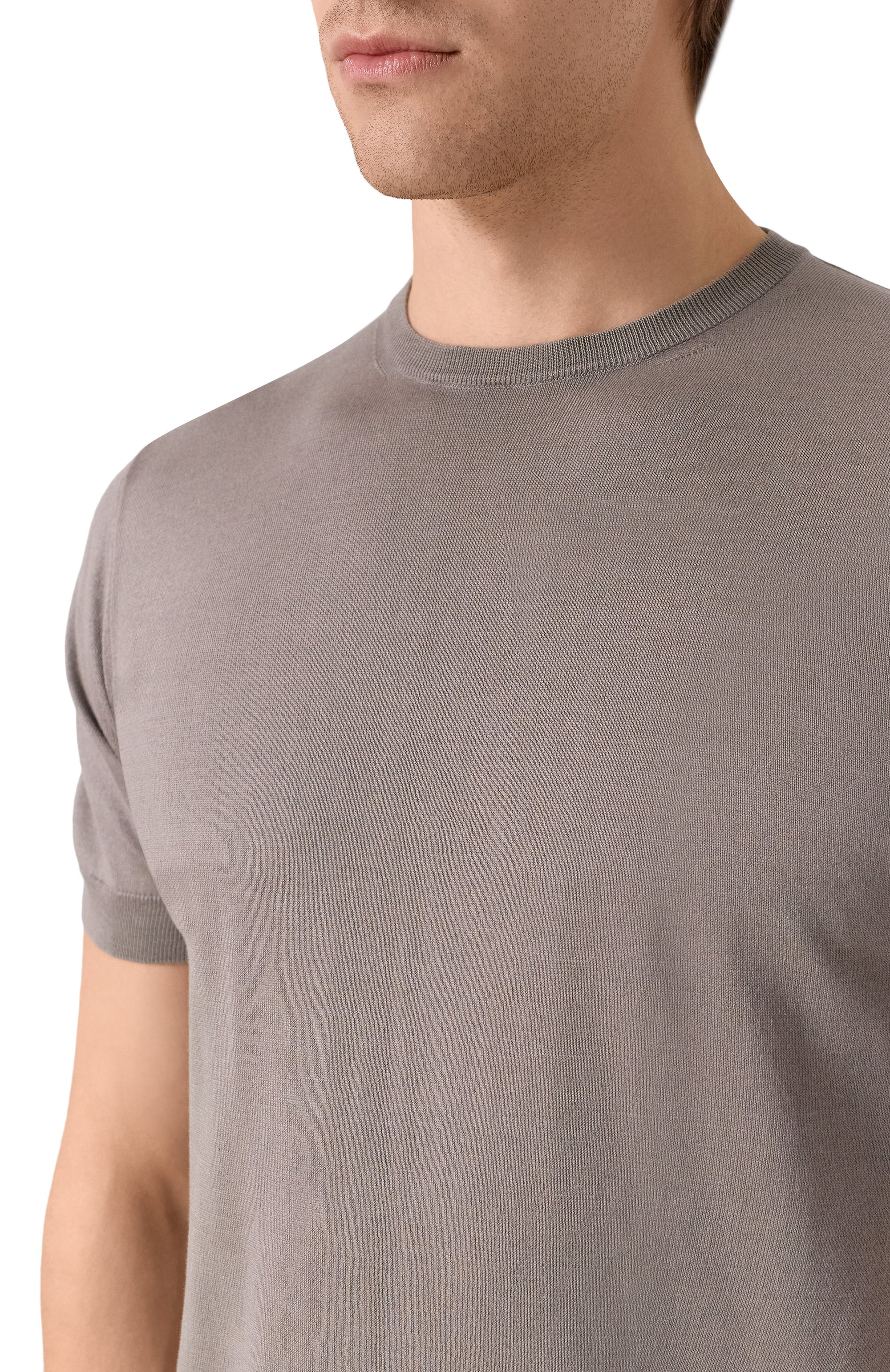 Джемпер из шелка и хлопка GIORGIO ARMANI, арт. 3HSM38/SM63Z, фото 5