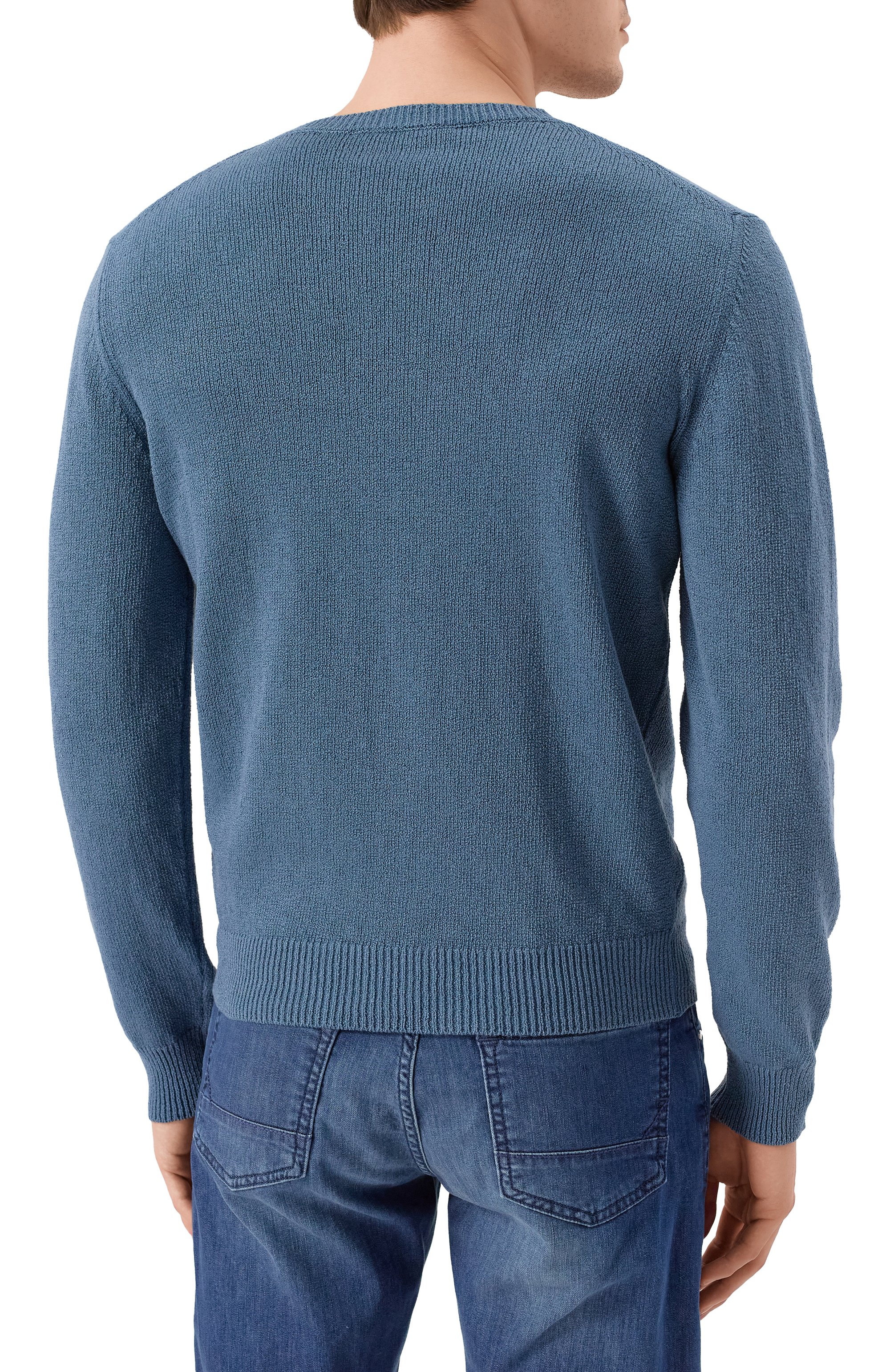 Джемпер из хлопка и кашемира CORNELIANI, арт. 25M598-2525176, фото 4