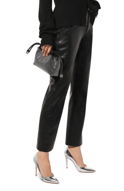 Кожаные туфли gianvito 105 GIANVITO ROSSI, арт. G28470.15RIC.METARGE, фото 3