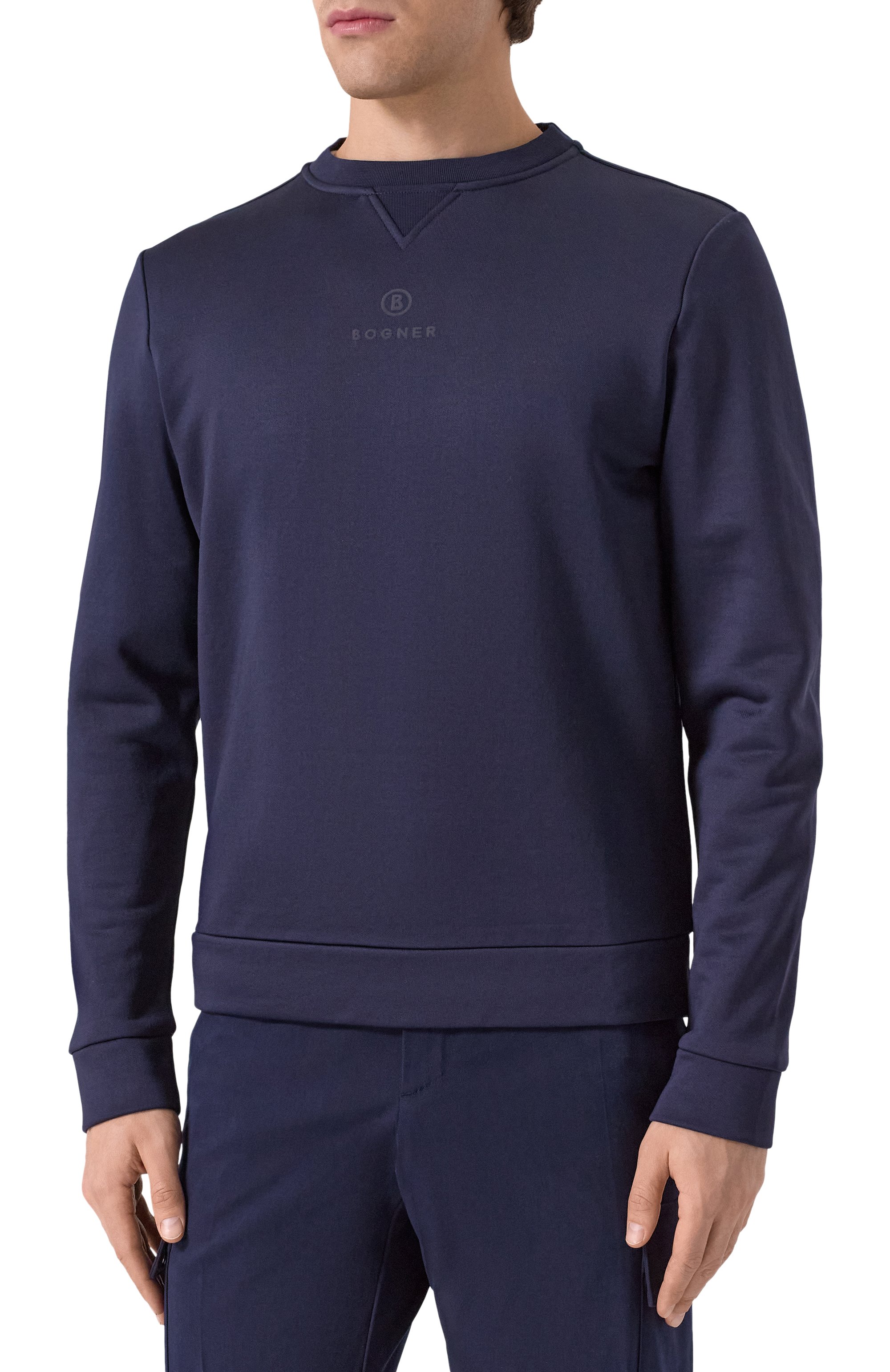 Свитшот BOGNER темно-синего цвета по цене 26400 руб., арт. 82009619, фото 3 Свитшот BOGNER, арт. 82009619, фото 3