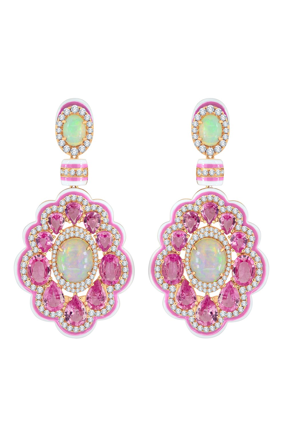 Серьги SUTRA JEWELS, арт. SJE3382 PSAPH, фото 1