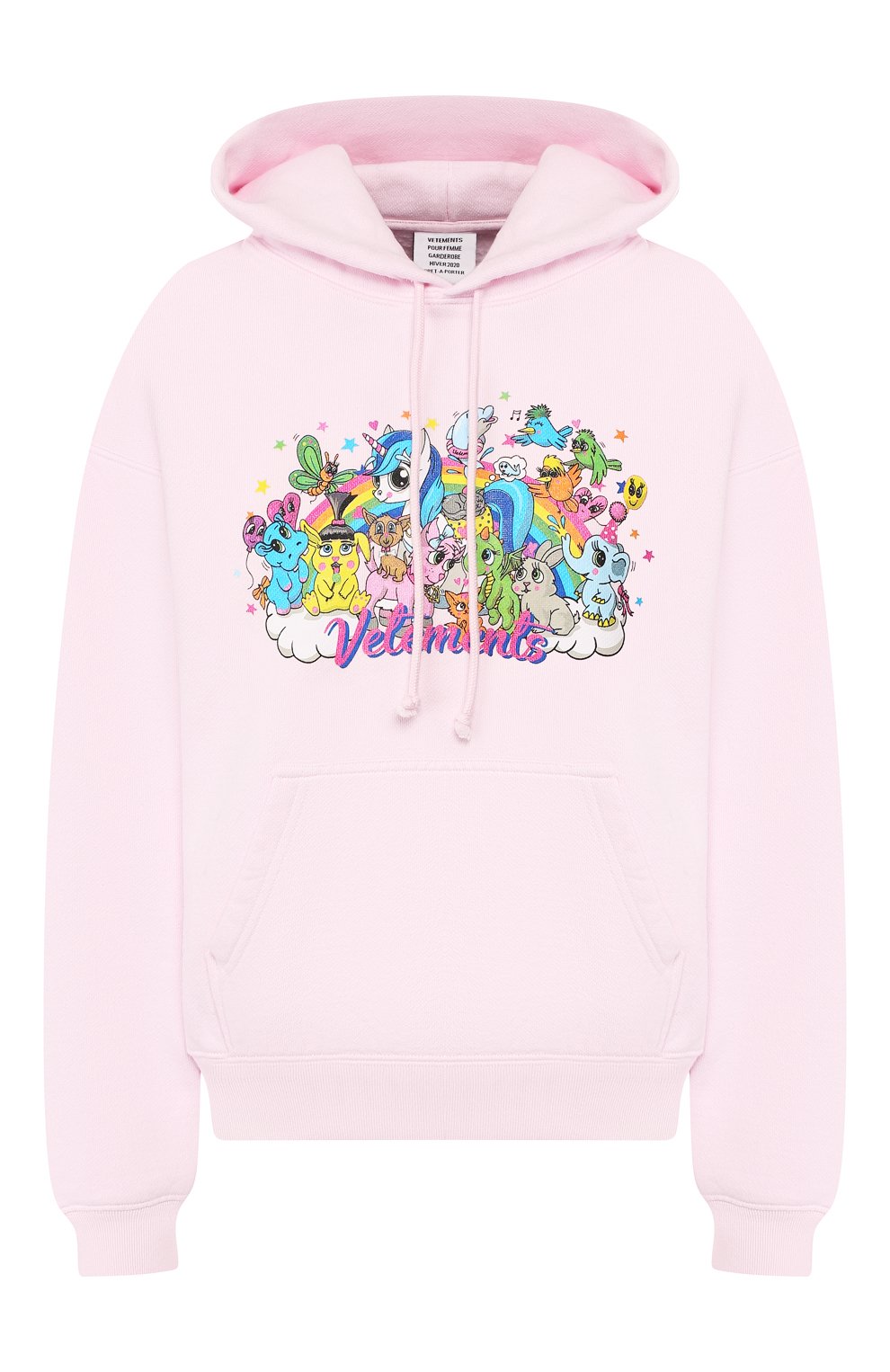 Хлопковое худи VETEMENTS, арт. WAH20TR402, фото 1
