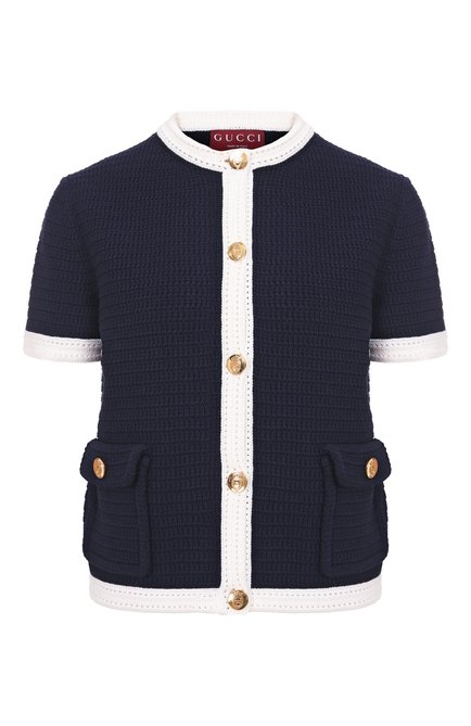 Женский хлопковый кардиган GUCCI, арт. 819373/XKE0T