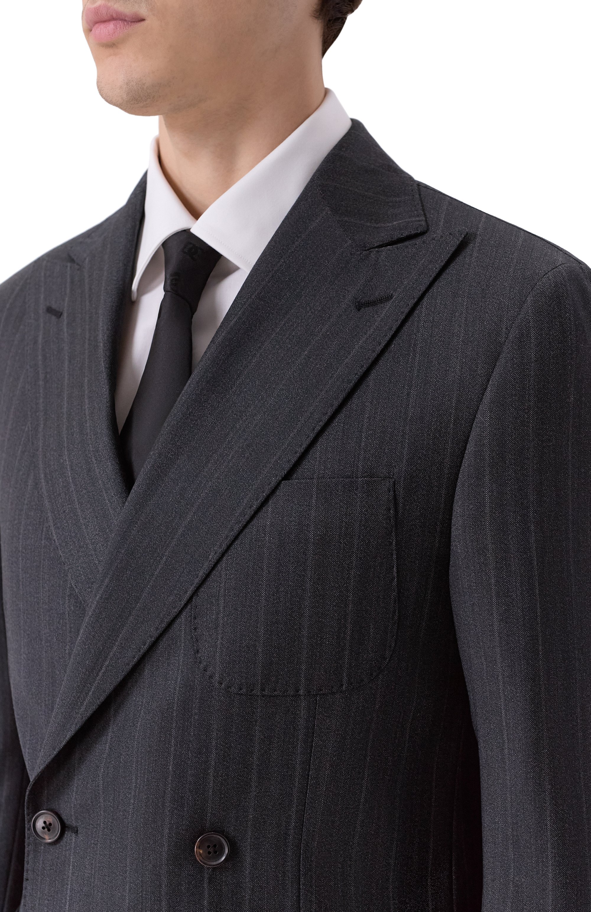 Шерстяной костюм CORNELIANI, арт. 26X009-2617504_SET, фото 6