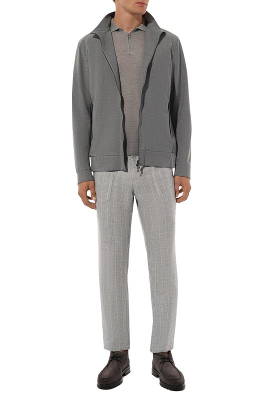 Бомбер Waterville Серый, фото 2