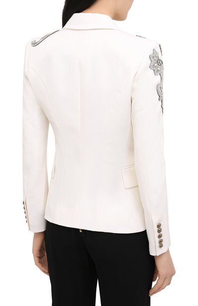 Шерстяной жакет BALMAIN, арт. UF17110/P050, фото 5