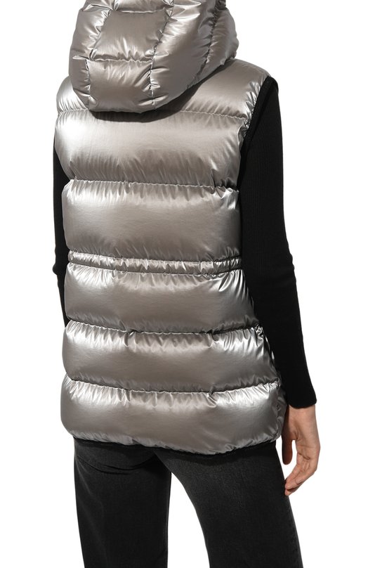 Пуховый жилет Hera Moncler 1A000.53/596T2 Серебряный  1A000.53/596T2 Фото 4