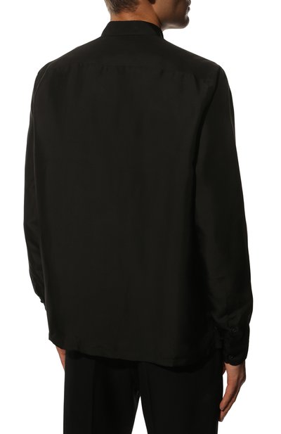 Шелковая рубашка PRADA, арт. UCN413-1Z5E-F0002-221, фото 4