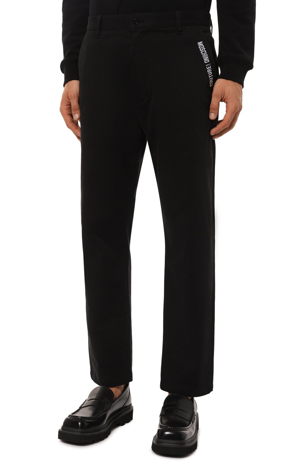 Хлопковые брюки MOSCHINO, арт. A0335/7020, фото 3