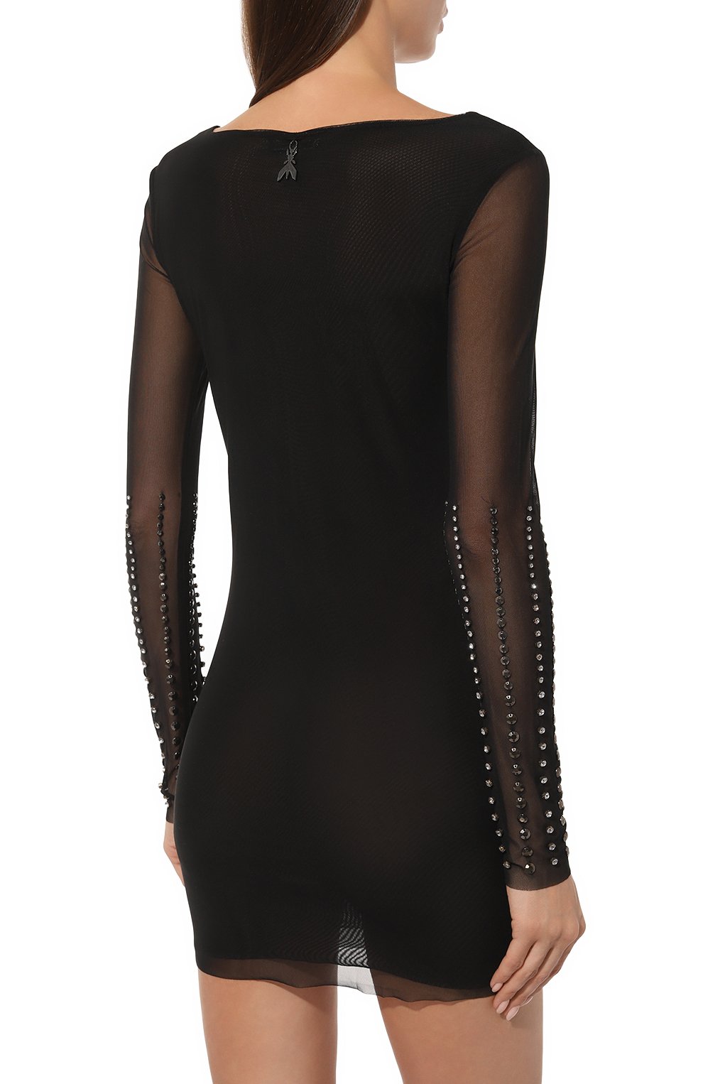 Платье с отделкой стразами PATRIZIA PEPE, арт. 8A1183_J134, фото 4