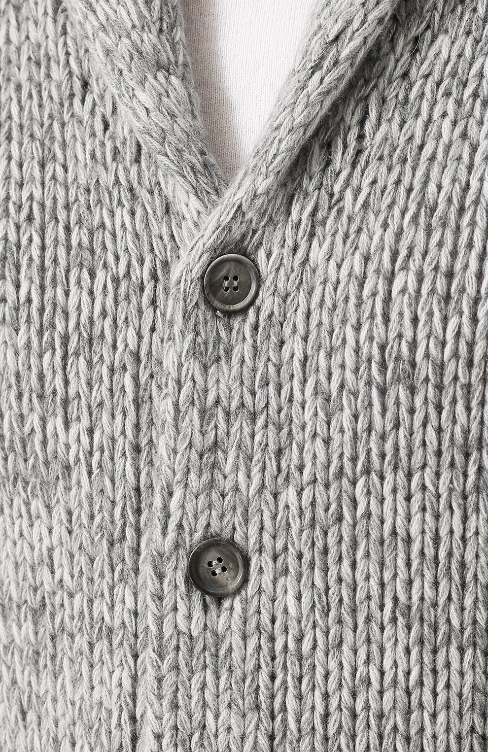 Кашемировый кардиган на пуговицах с шалевым воротником RALPH LAUREN, арт. 790706417, фото 5