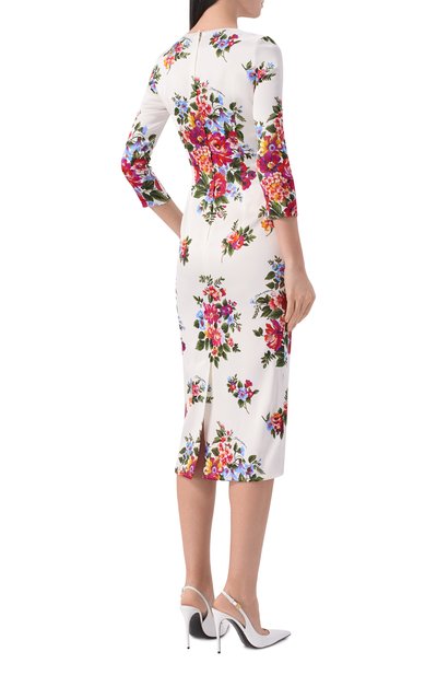 Атласное платье DOLCE & GABBANA, арт. F612VT/FSICE, фото 3