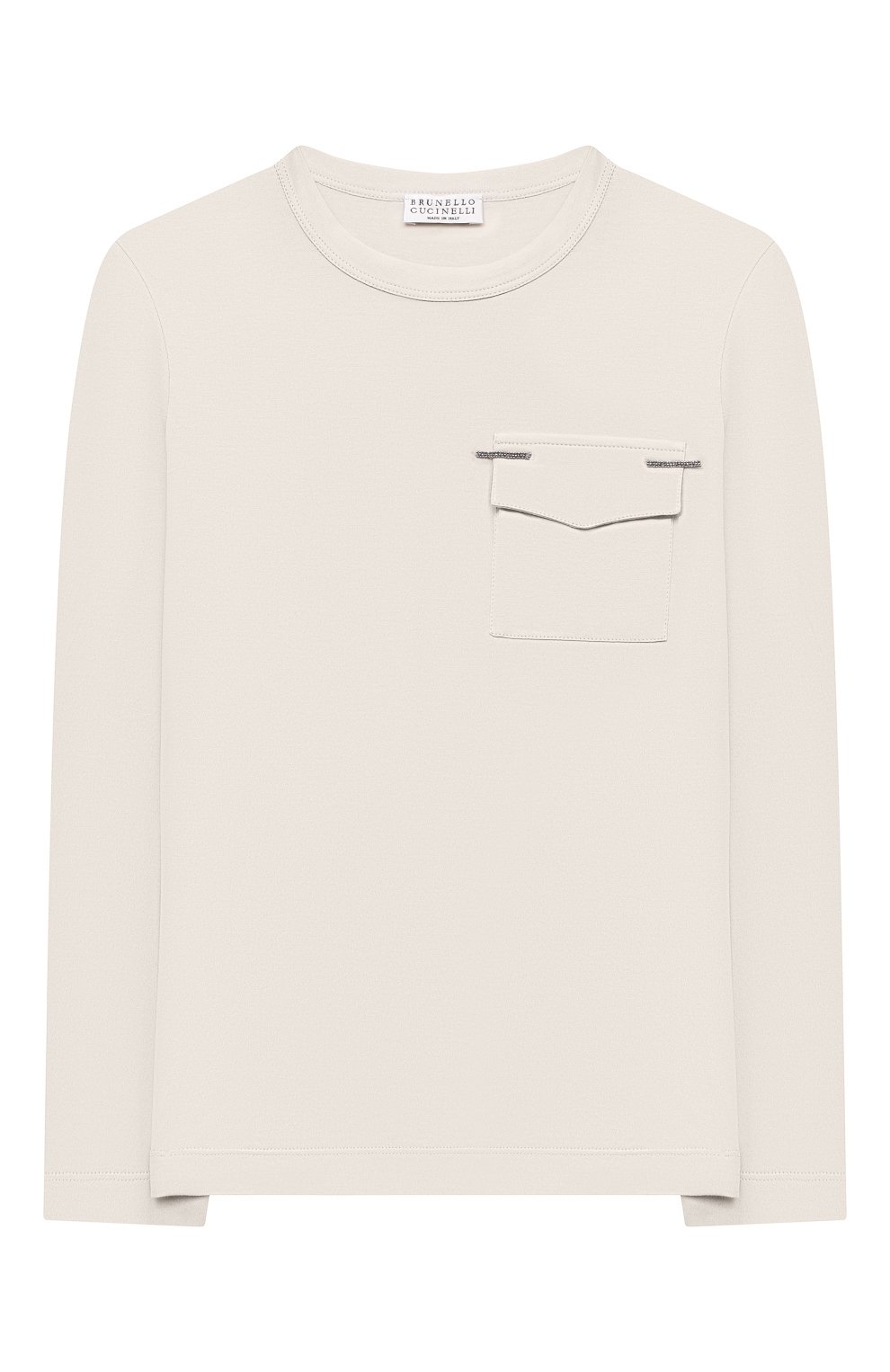 Хлопковый лонгслив BRUNELLO CUCINELLI, арт. B0A45T202B, фото 1