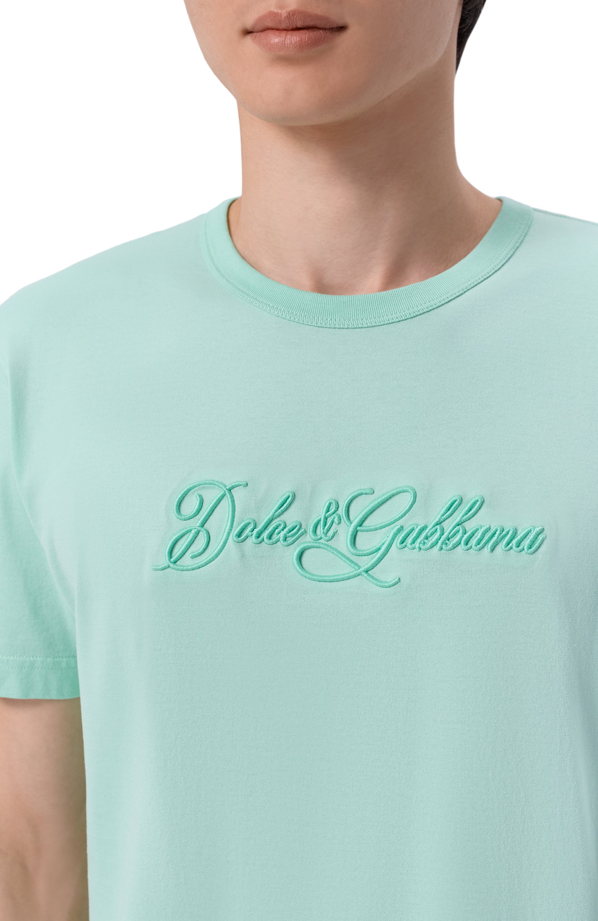 Хлопковая футболка DOLCE & GABBANA, арт. G8PT1Z/G7P9K, фото 5