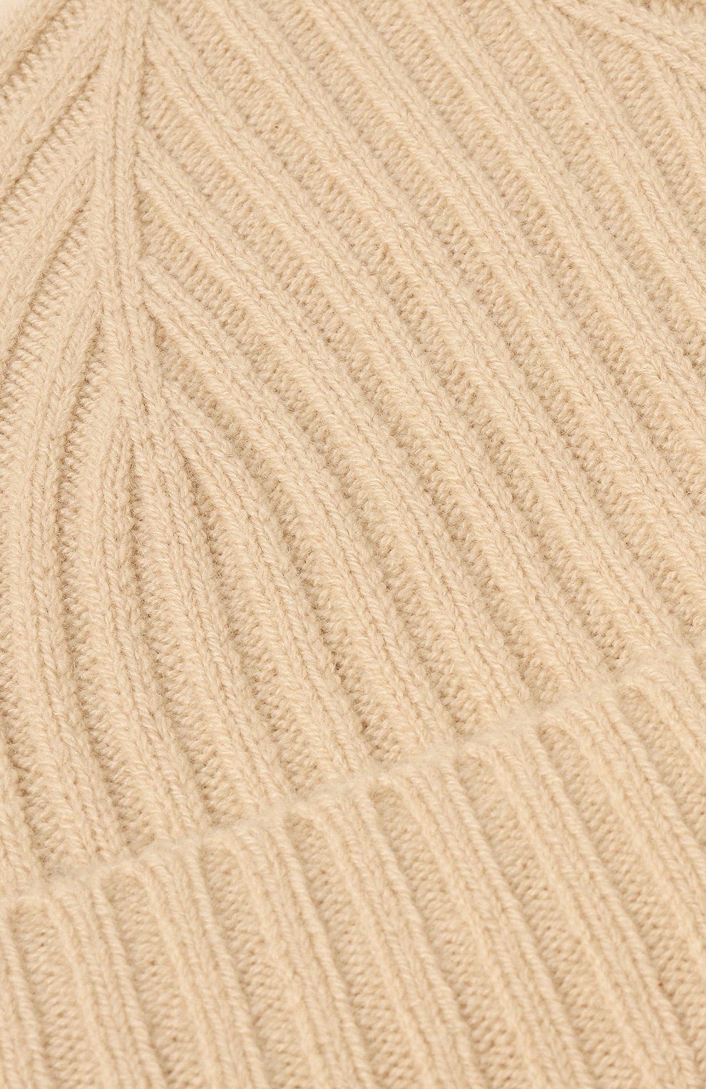 Кашемировая шапка ALLUDE бежевого цвета по цене 14300 руб., арт. 235/11430, фото 4 Кашемировая шапка ALLUDE, арт. 235/11430, фото 4