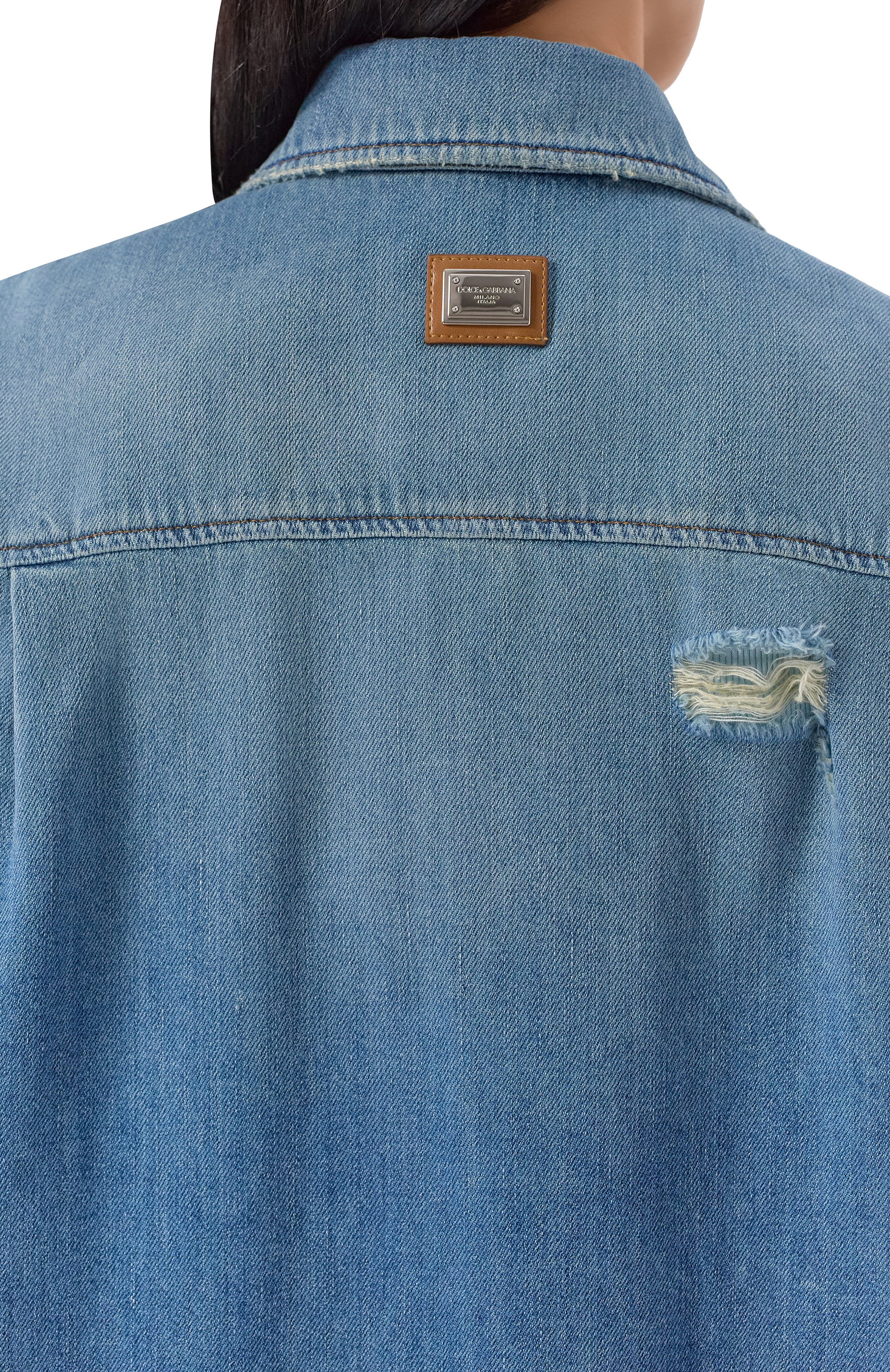 Джинсовая рубашка DOLCE & GABBANA, арт. F5S90D/G80Z6, фото 5