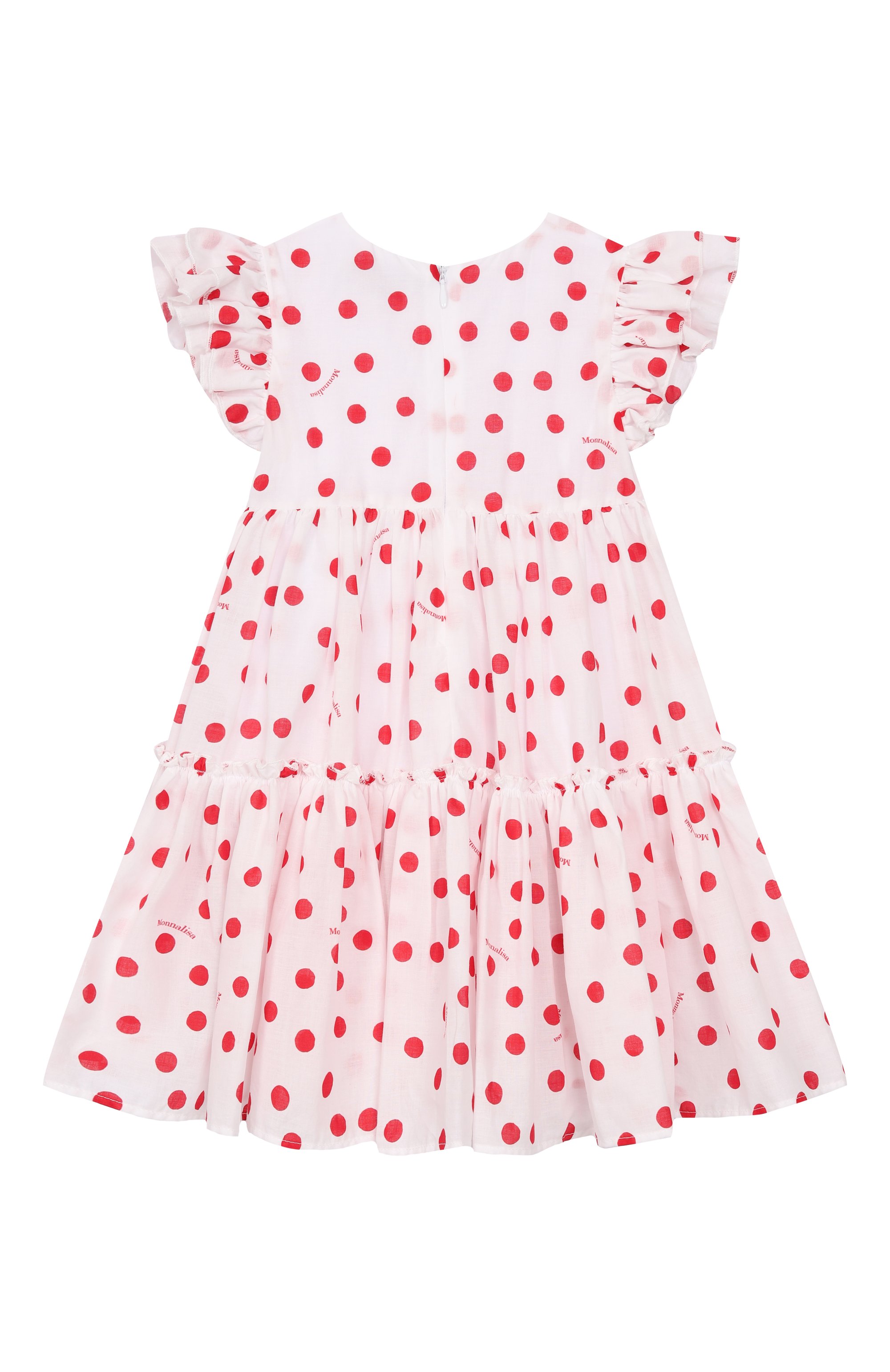 Хлопковое платье MONNALISA, арт. 31E910, фото 2