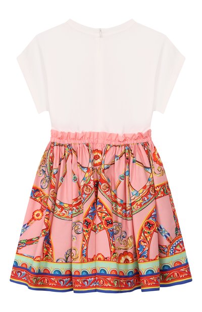 Хлопковое платье DOLCE & GABBANA, арт. L5JDAU/G7P5S_001, фото 2