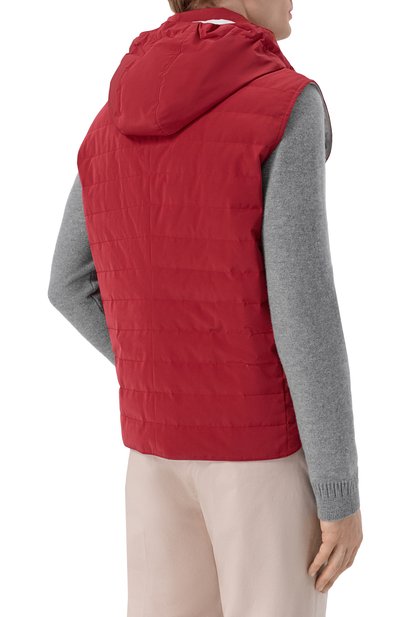 Утепленный жилет BRUNELLO CUCINELLI, арт. MM4791696, фото 4