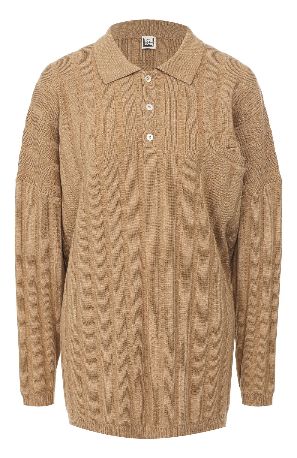 Шерстяное поло TOTEME, арт. B0NIFACI0 201-511-754, фото 1