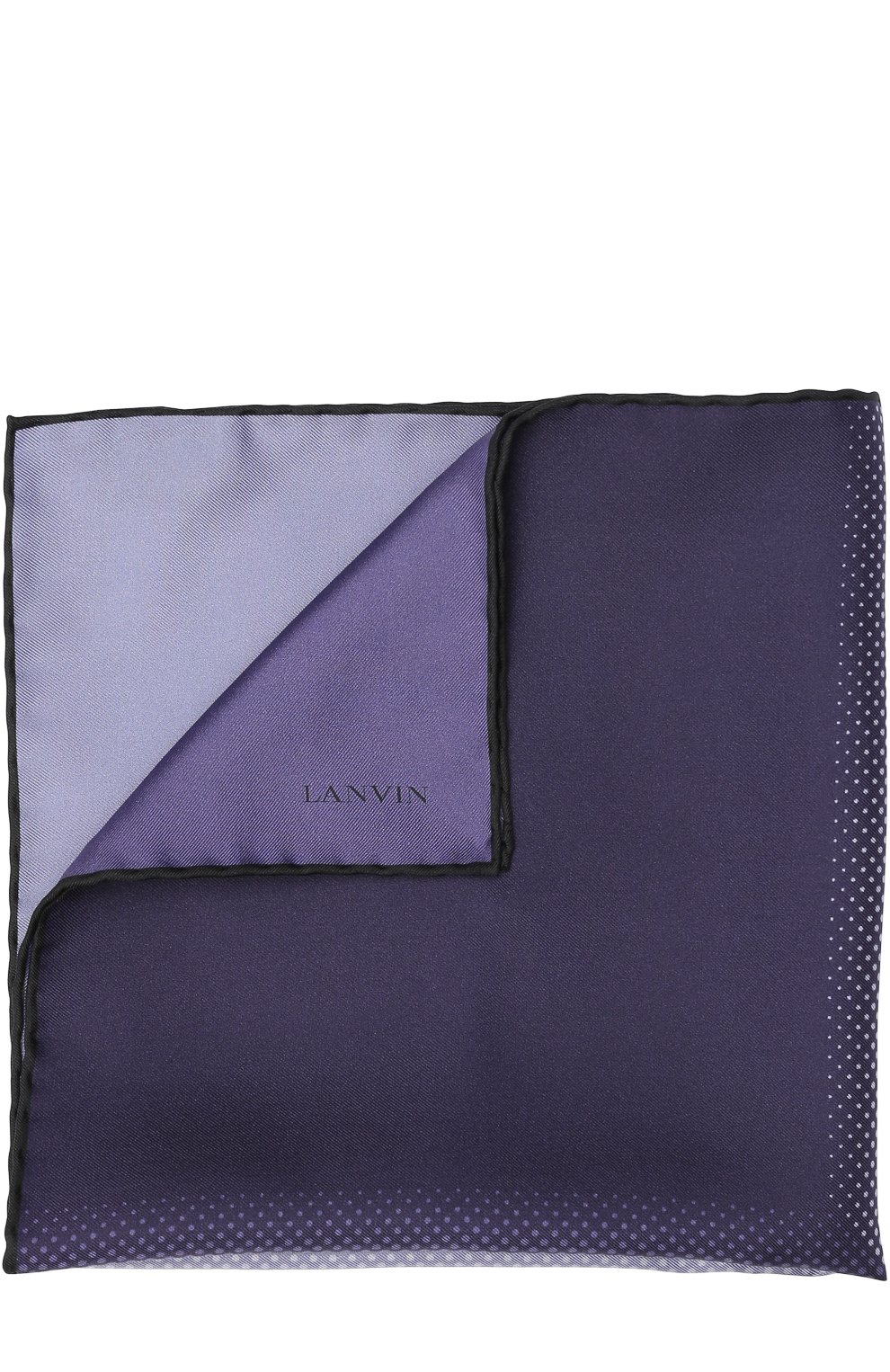 Шелковый платок LANVIN фиолетового цвета по цене 7250 руб., арт. 2719/HANDKERCHIEF, фото 1 Шелковый платок LANVIN, арт. 2719/HANDKERCHIEF, фото 1
