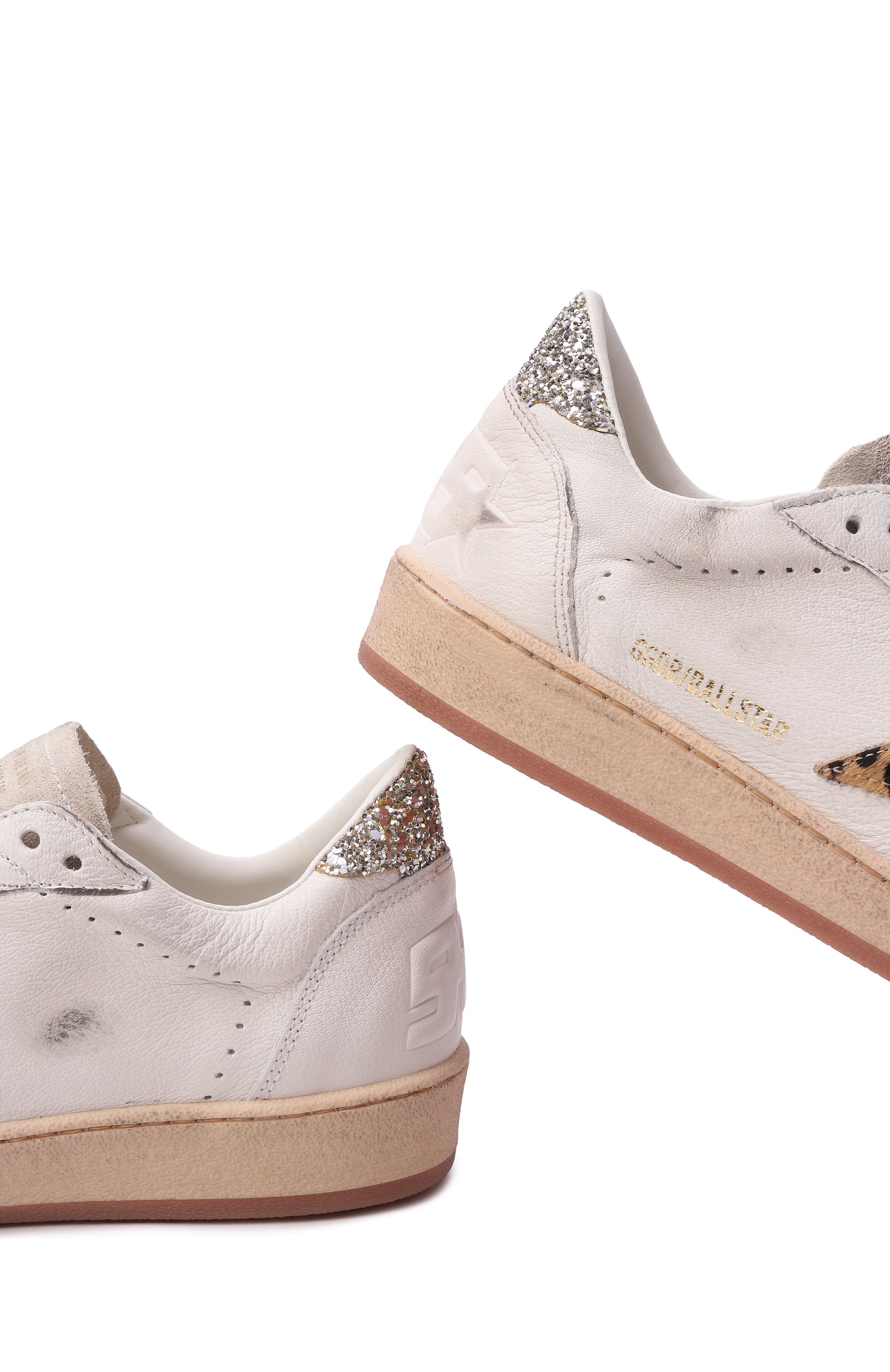 Кожаные кеды ball star GOLDEN GOOSE DELUXE BRAND, арт. GWF00117.F008068, фото 7