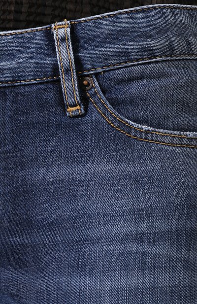 Джинсы DSQUARED2 синего цвета по цене 31150 руб., арт. S75LB0191/S30664, фото 5 Джинсы DSQUARED2, арт. S75LB0191/S30664, фото 5