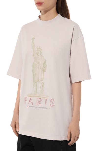 Хлопковая футболка BALENCIAGA, арт. 764235/TQVR9, фото 3