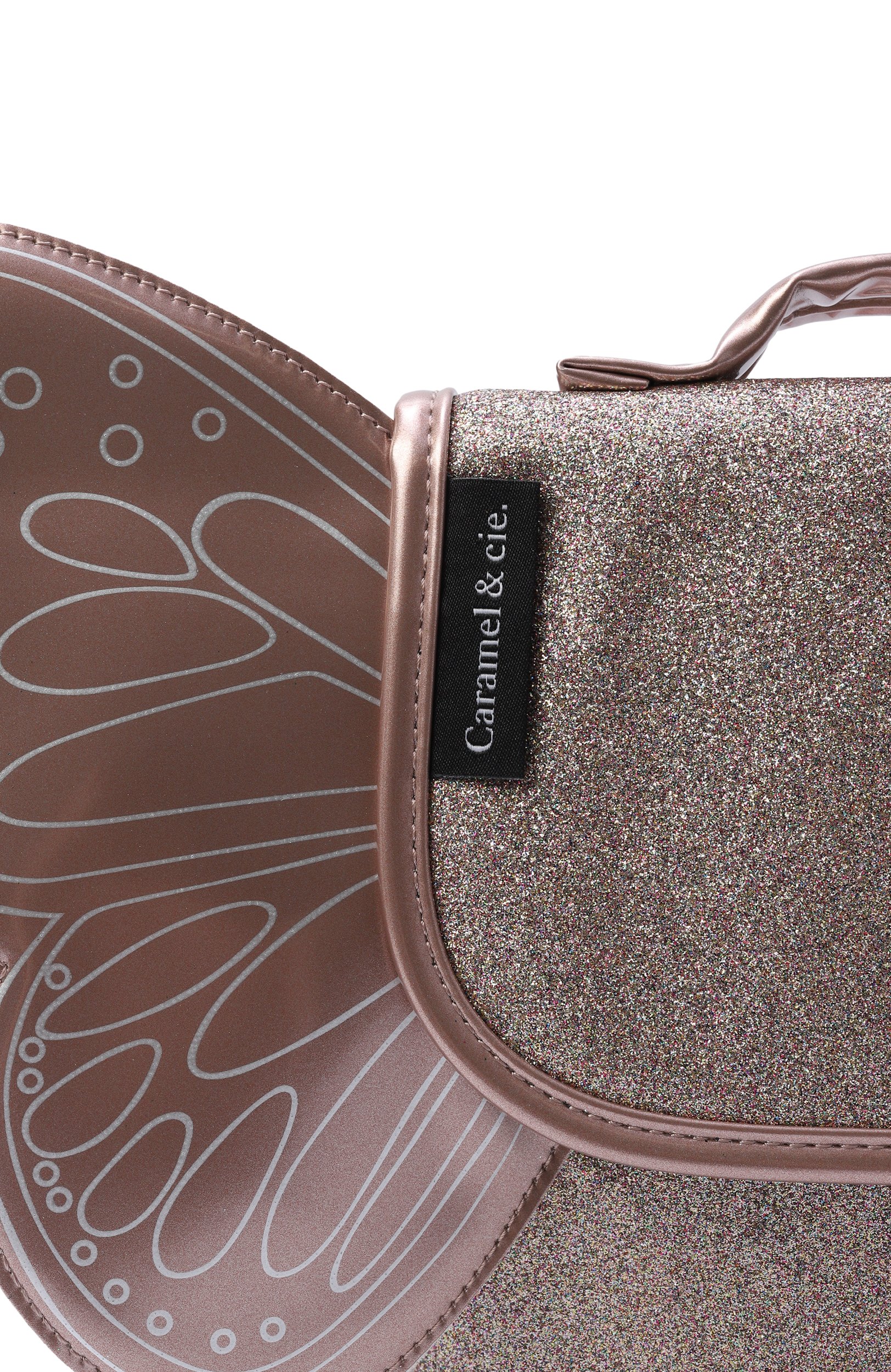 Портфель butterfly CARAMEL ET CIE темно-розового цвета по цене 11250 руб., арт. SBB06, фото 4 Портфель butterfly CARAMEL ET CIE, арт. SBB06, фото 4
