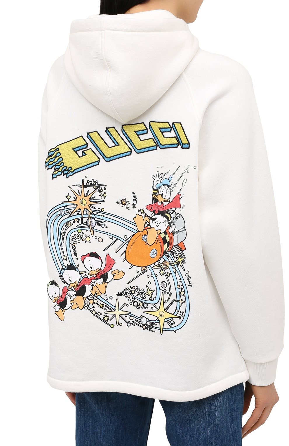 Хлопковое худи disney x gucci GUCCI, арт. 652682/XJDCW, фото 4