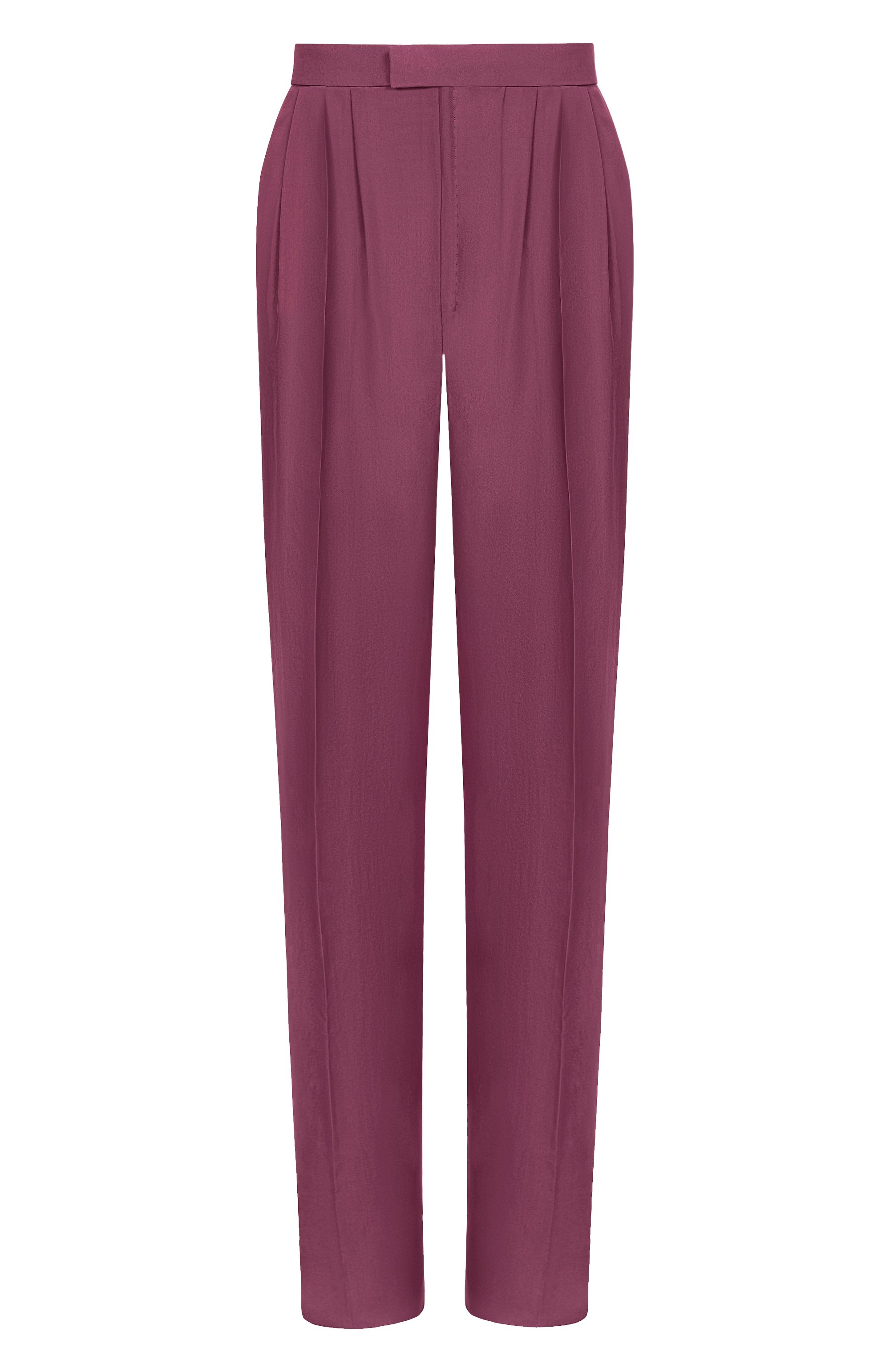 Шелковые брюки SAINT LAURENT, арт. 856580/Y6J78, фото 1