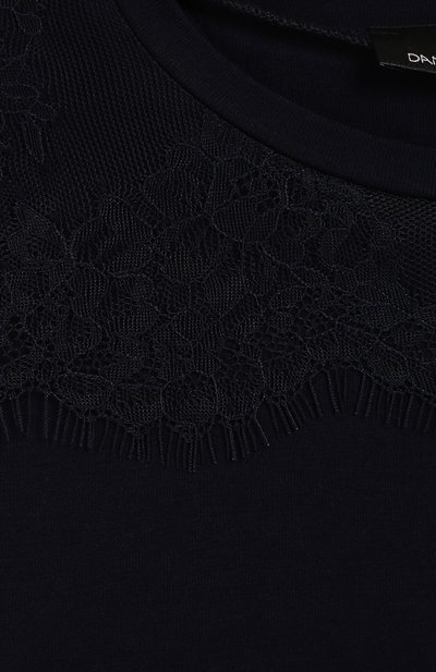 Блузка DAN MARALEX темно-синего цвета по цене 8580 руб., арт. 201348213, фото 3 Блузка DAN MARALEX, арт. 201348213, фото 3