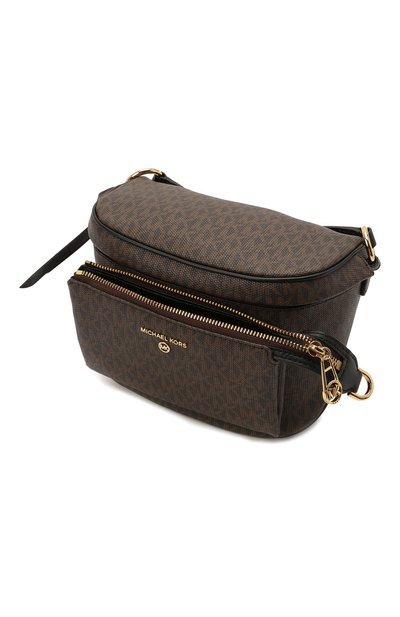 Сумка slater medium MICHAEL MICHAEL KORS темно-коричневого цвета по цене 31150 руб., арт. 30T0G04M6B, фото 4 Сумка slater medium MICHAEL MICHAEL KORS, арт. 30T0G04M6B, фото 4
