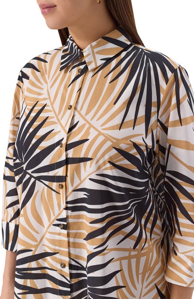 Хлопковая рубашка PERSONA BY MARINA RINALDI, арт. RAID, фото 5