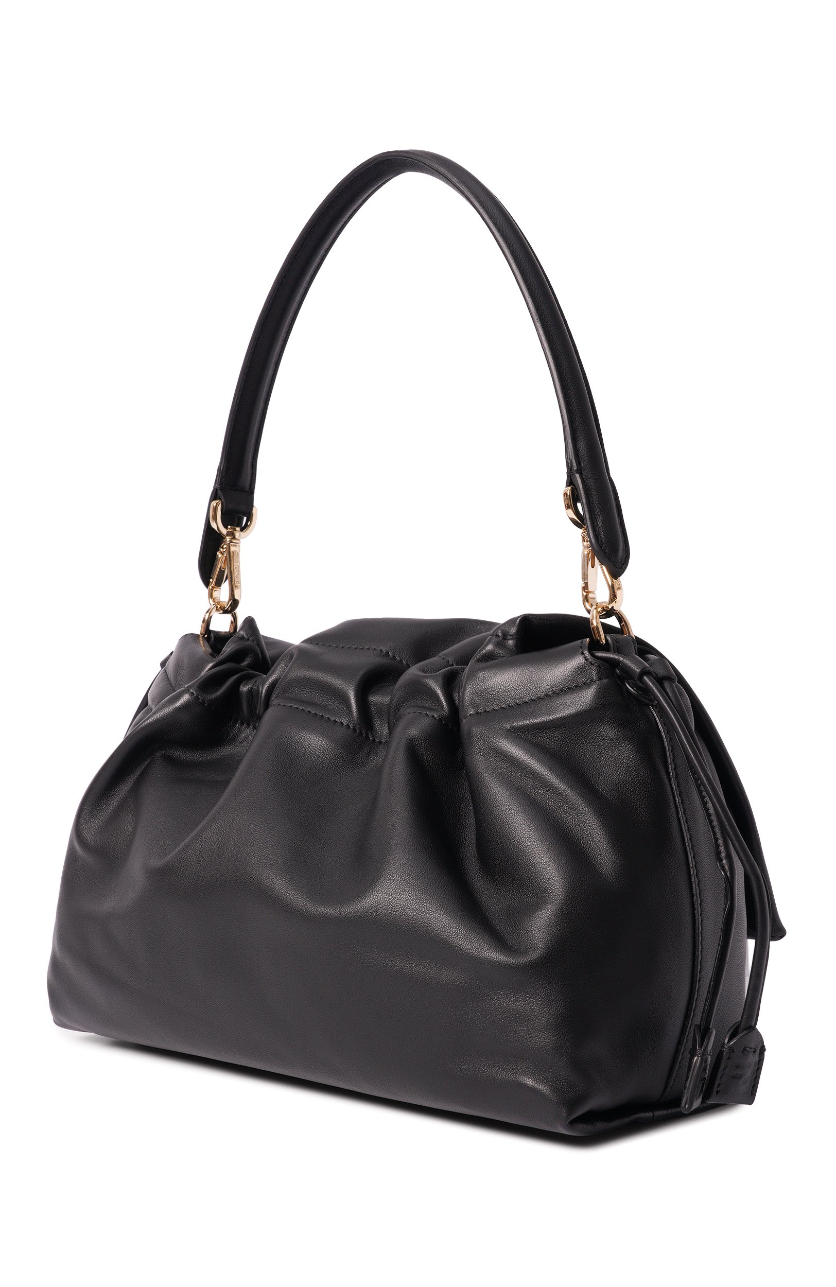 Сумка baguette soft large FENDI черного цвета по цене 499500 руб., арт. 8BR857/B1ZK, фото 4 Сумка baguette soft large FENDI, арт. 8BR857/B1ZK, фото 4