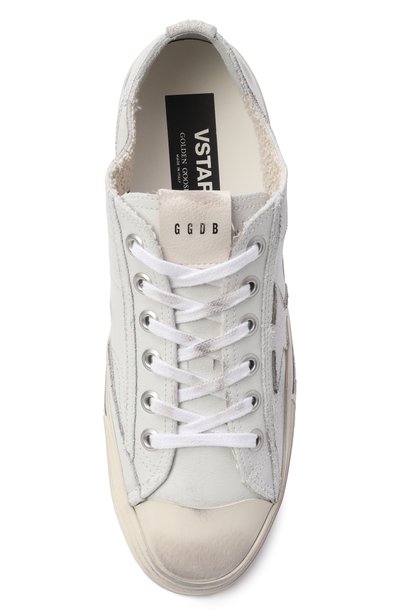 Кожаные кеды v-star GOLDEN GOOSE DELUXE BRAND, арт. GMF00129.F000334, фото 5