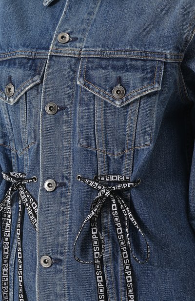 Джинсовая куртка с потертостями PROENZA SCHOULER, арт. WL1839094-DC012, фото 5