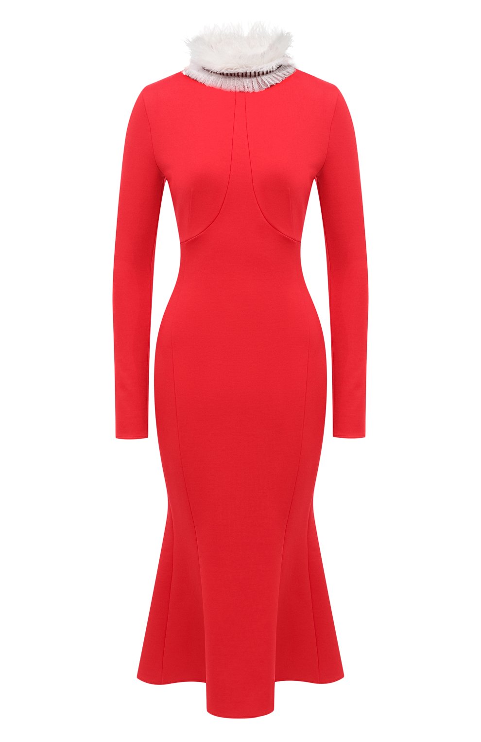 Платье TEGIN красного цвета по цене 57000 руб., арт. FD2005А, фото 1 Платье TEGIN, арт. FD2005А, фото 1