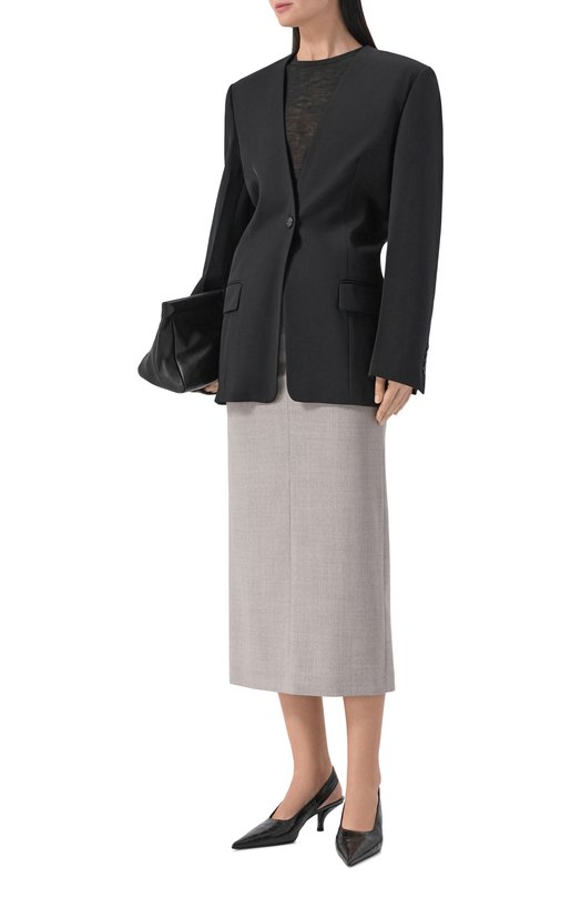 Жакет TOTEME 261-WRZ0064-FB0551 Чёрный  261-WRZ0064-FB0551 Фото 2