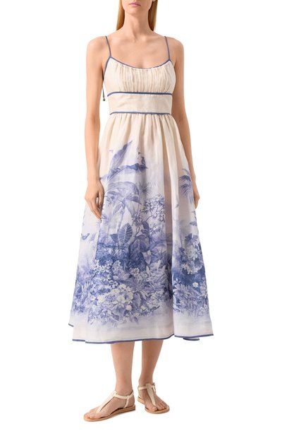 Льняное платье ZIMMERMANN, арт. 1837DRS251, фото 3