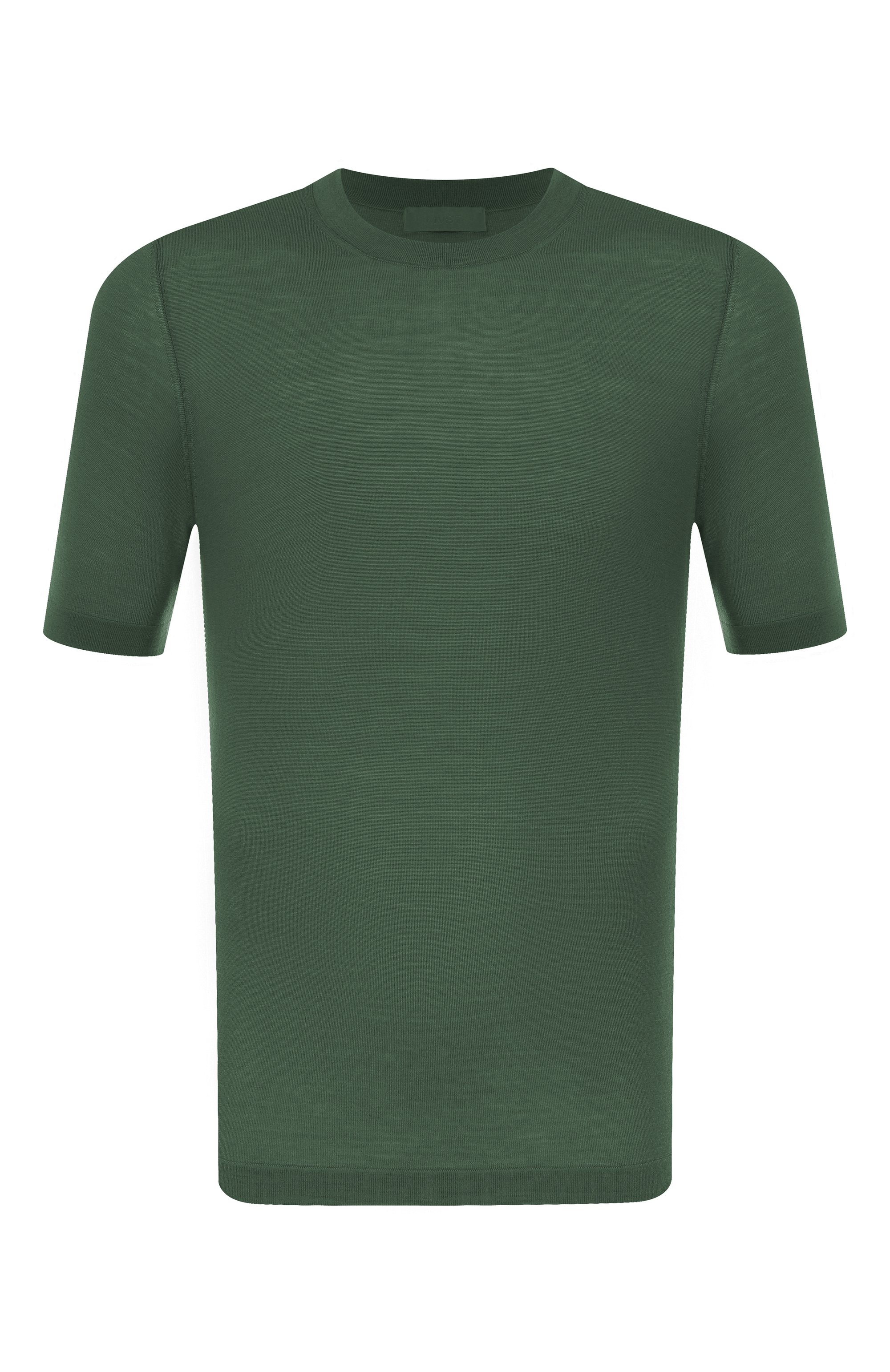 Шерстяной джемпер MVST темно-зеленого цвета по цене 131000 руб., арт. M0-M25.1MM.K402/44-60, фото 1 Шерстяной джемпер MVST, арт. M0-M25.1MM.K402/44-60, фото 1