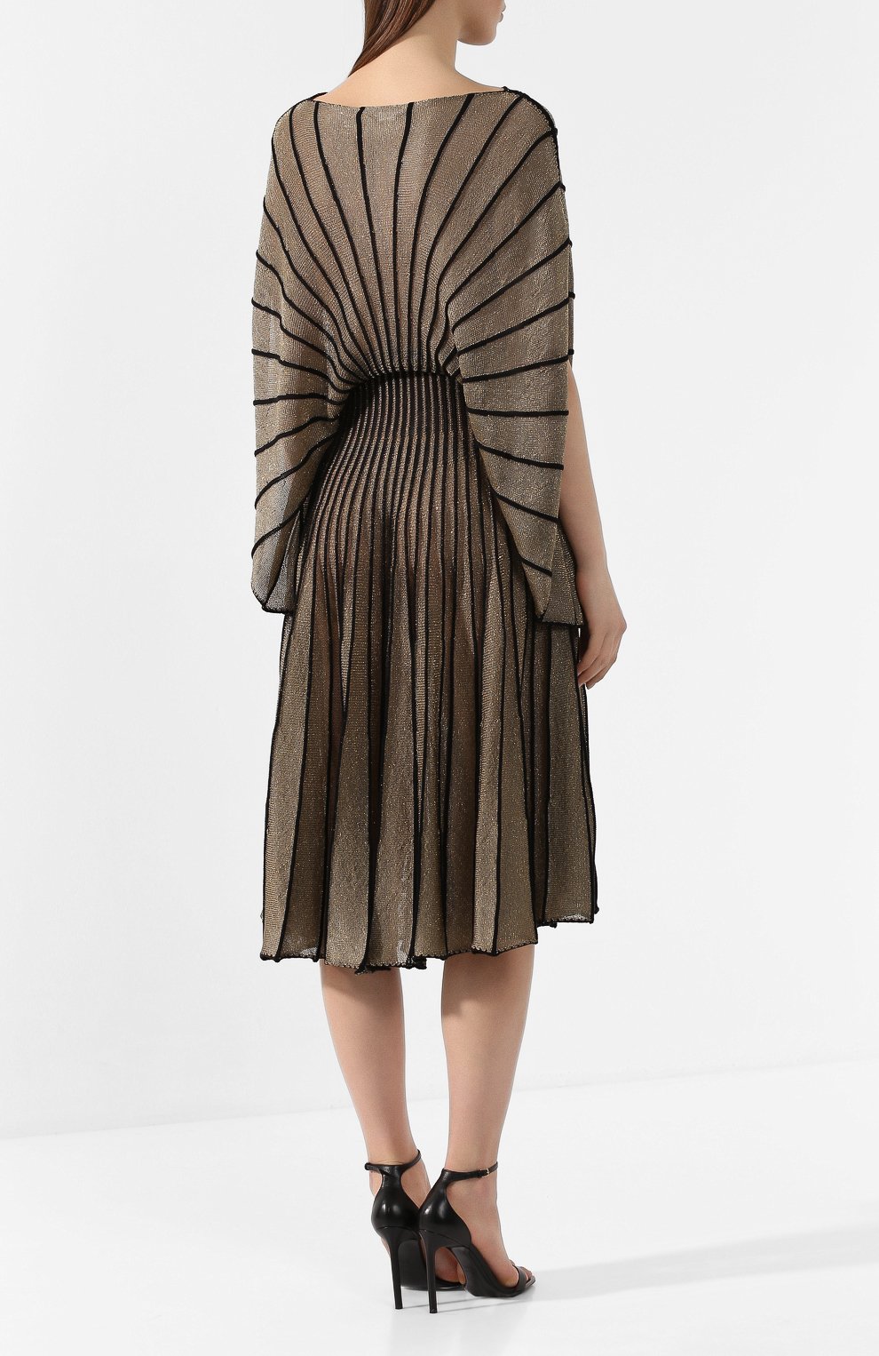 Платье из смеси вискозы и хлопка STELLA MCCARTNEY, арт. 600922/S2188, фото 4