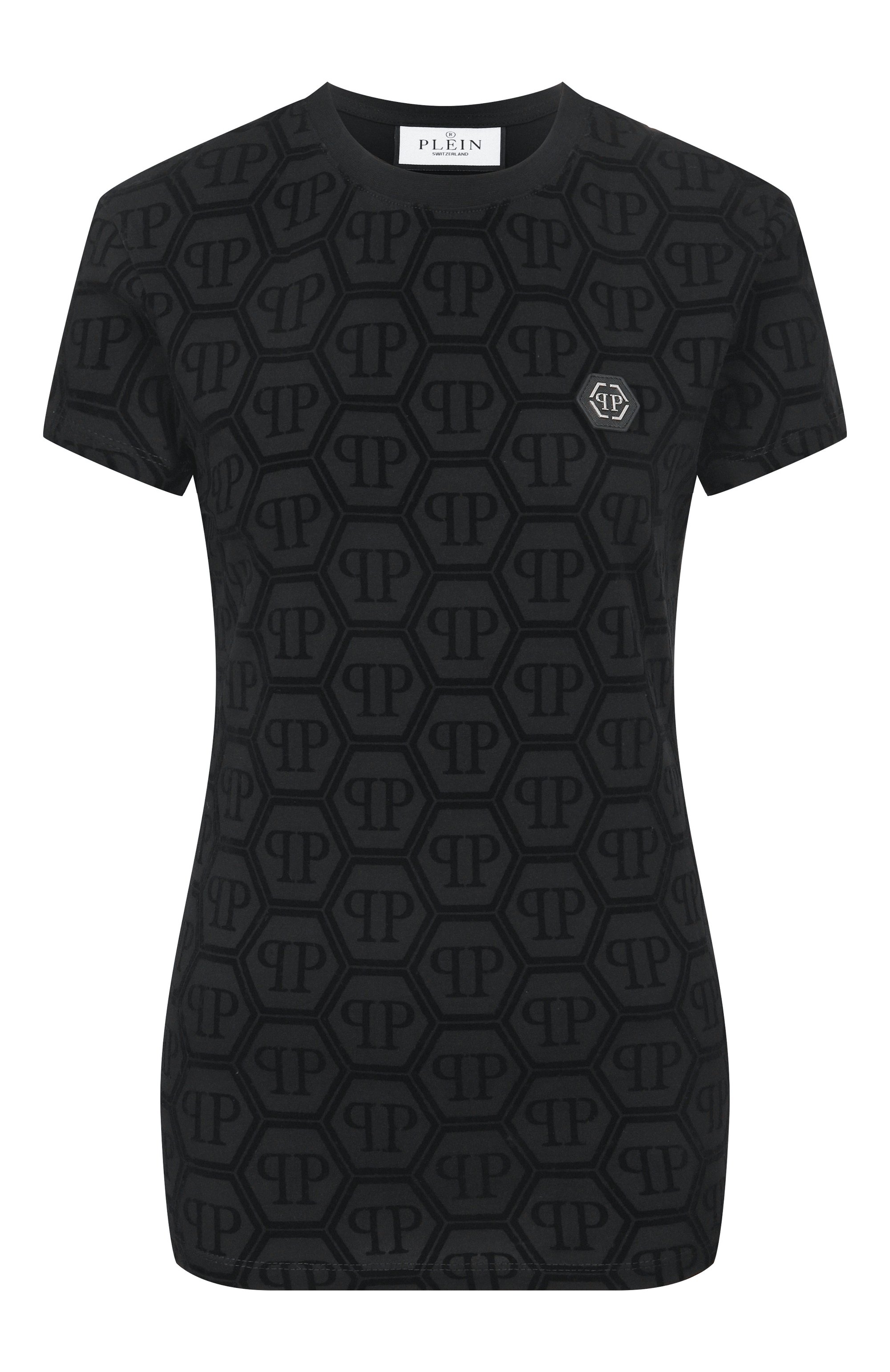 Хлопковая футболка PHILIPP PLEIN, арт. SAFC WTK3841 PJY002N, фото 1