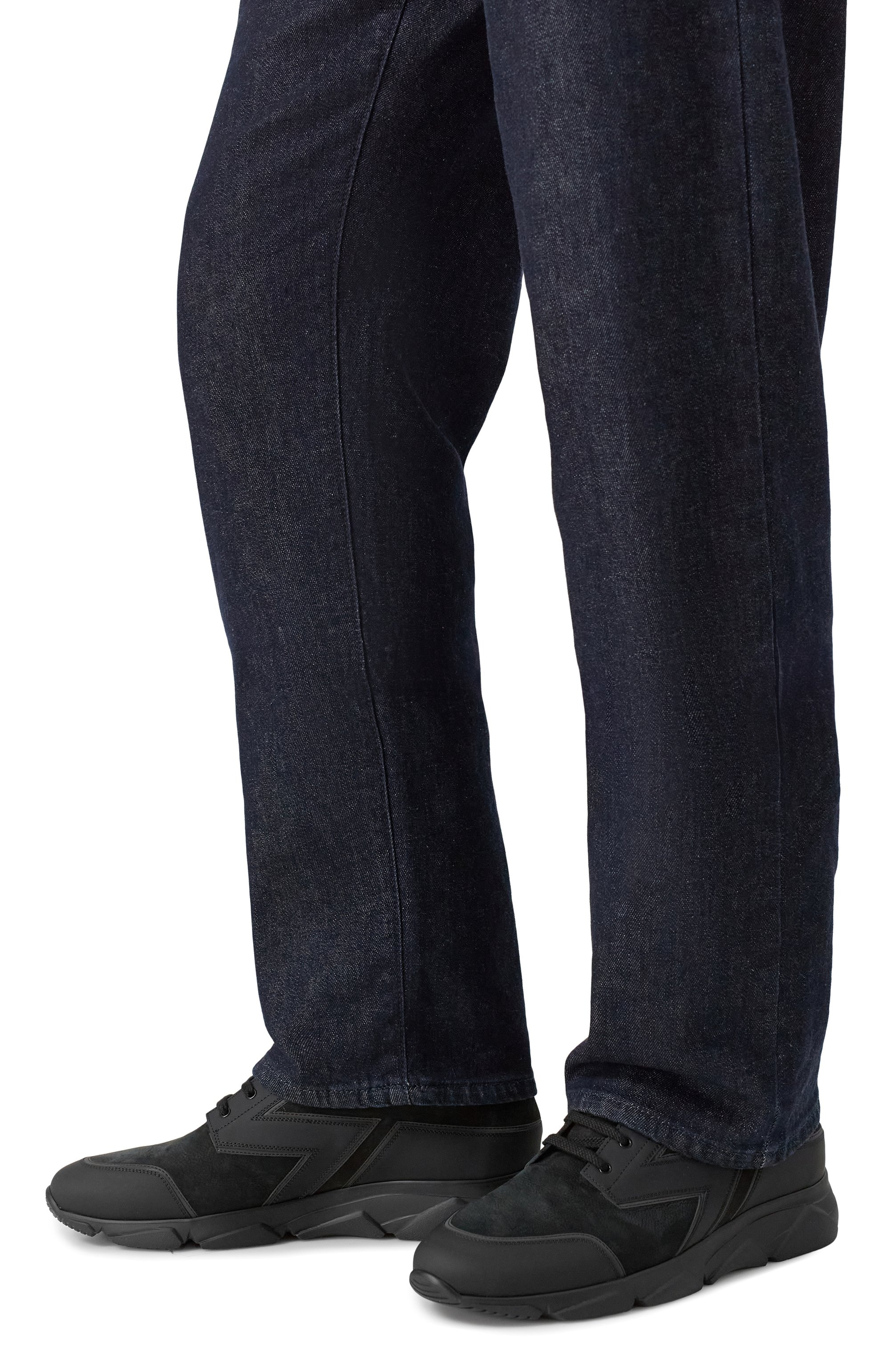 Комбинированные кроссовки ZILLI, арт. H0252AM4001VZGR00, фото 3